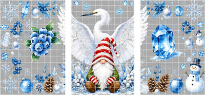 16oz Christmas-S 1467